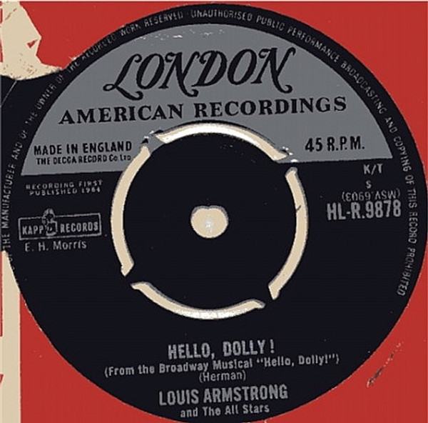 Louis Armstrong And The All Stars* - Hello, Dolly! (7", Single)