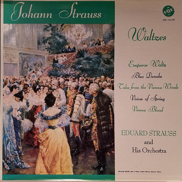 Johann Strauss Jr. - Eduard Strauss And His Orchestra - Strauss Concert - Vox (6) - STPL 516.550 - LP, RE 1244096466