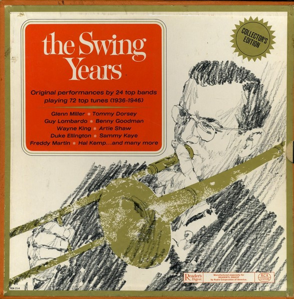 Various - The Swing Years - Reader's Digest, Reader's Digest - RD4-021, RDA-021 - 6xLP, Comp + Box 1245446061