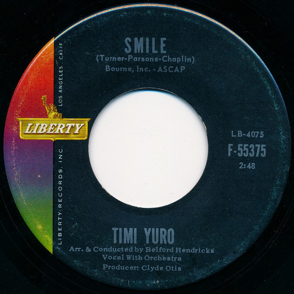 Timi Yuro - Smile (7", Single)