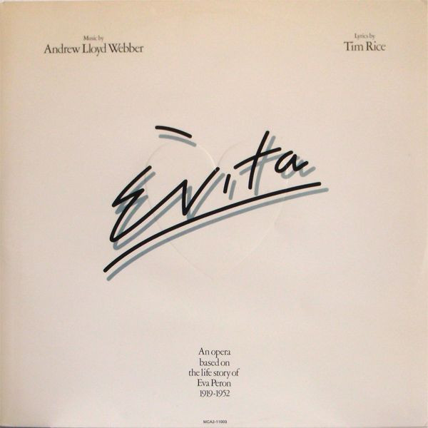 Andrew Lloyd Webber, Tim Rice - Evita - MCA Records - MCA2-11003 - 2xLP, Album, RE, Gat 1248254685