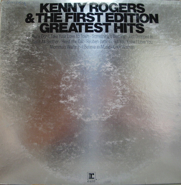 Kenny Rogers & The First Edition - Greatest Hits - Reprise Records - RS 6437 - LP, Comp, Pit 1250787888