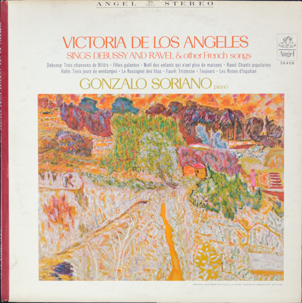 Victoria De Los Angeles - Claude Debussy / Maurice Ravel - Gonzalo Soriano - Victoria De Los Angeles Sings Debussy And Ravel & Other French Songs (LP, Album)