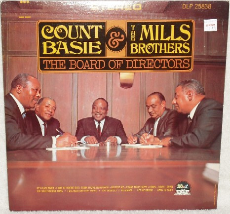 Count Basie & The Mills Brothers - The Board Of Directors - Dot Records, Dot Records - DLP 25838, DLP 25,838 - LP, Album 1260992397