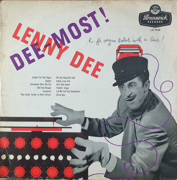 Lenny Dee (2) - Dee-Most! (LP, Album, Mono)