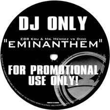EBR Kru & Mr. Mendez Vs. Dido - Eminanthem (12", S/Sided, Promo, Unofficial)