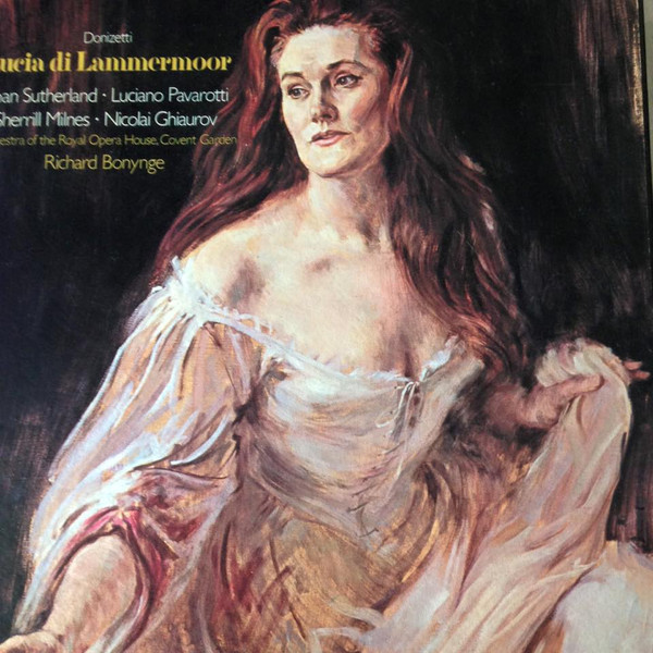 Donizetti*, Joan Sutherland, Luciano Pavarotti, Sherrill Milnes, Nicolai Ghiaurov, Orchestra Of The Royal Opera House, Covent Garden, Richard Bonynge - Lucia Di Lammermoor (3xLP, Album + Box)