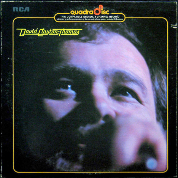 David Clayton-Thomas - David Clayton-Thomas - RCA - APD1-0173 - LP, Album, Quad 1263653307