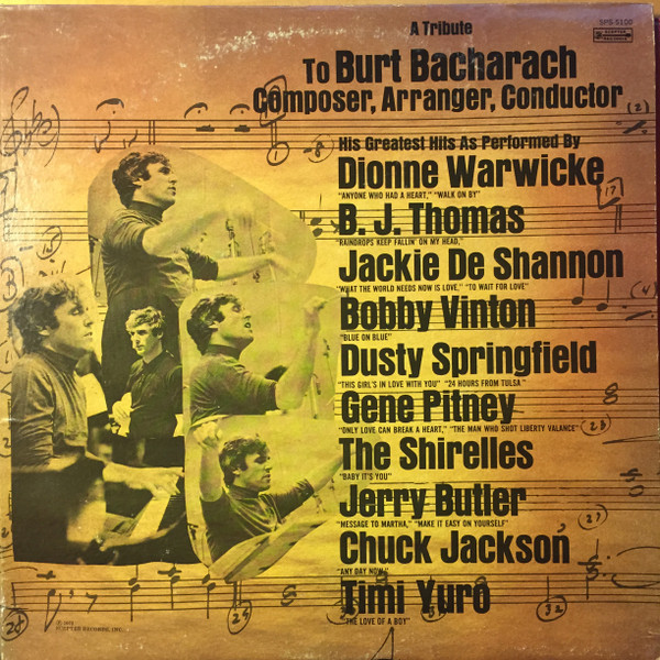 Various - A Tribute To Burt Bacharach: Composer, Arranger, Conductor - Scepter Records, Scepter Records - SPS 5100, SPS-5100 - LP, Comp, Clu 1268368464