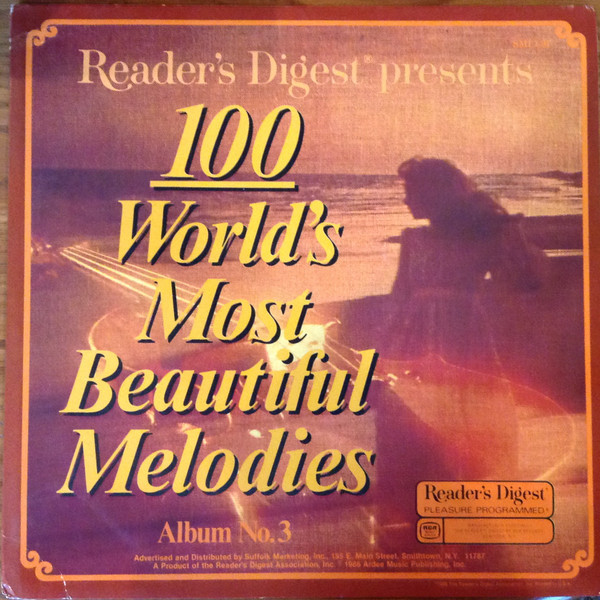 Unknown Artist - 100 World's Most Beautiful Melodies: Album No. 3 - Reader's Digest - SMI 1-91 - LP, Comp 1271957112