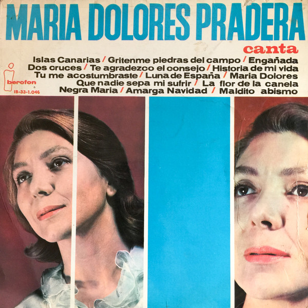 Maria Dolores Pradera - Canta - Iberofon - IB-33-1.046 - LP, Album 1272002655