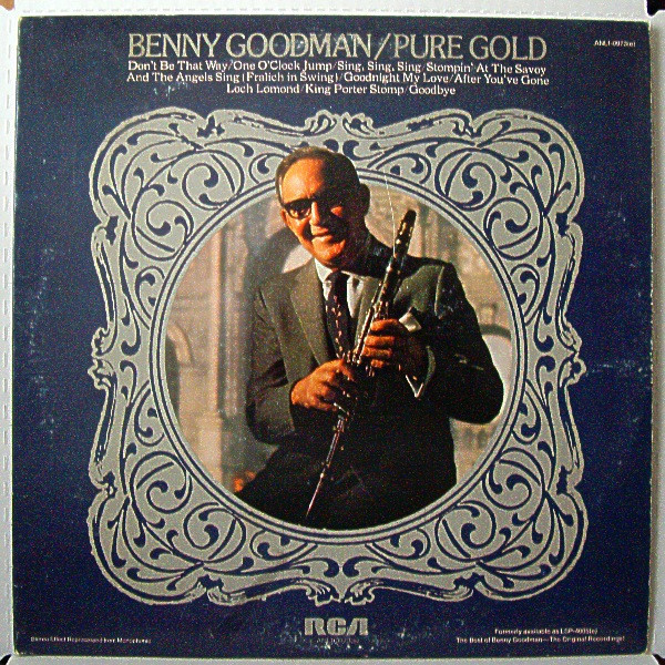 Benny Goodman - Pure Gold (LP, Comp, RE)