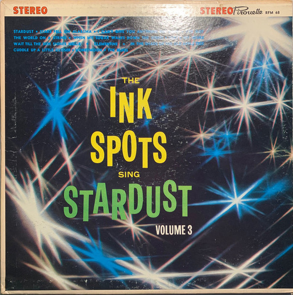 The Ink Spots - Ping Pong Percussion, The Ink Spots Sing Star Dust - Pirouette Records - RFM 68 - LP, Album 1273230168