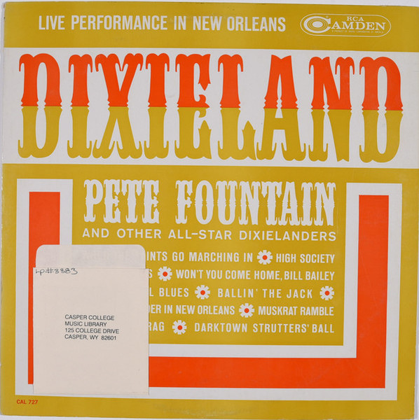 Pete Fountain - Dixieland (Live Performance In New Orleans) (LP, Album, Mono, Hol)