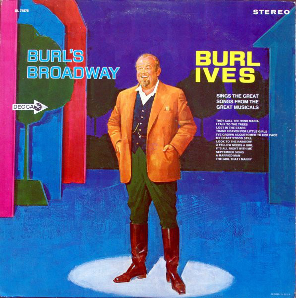 Burl Ives - Burl's Broadway (LP)