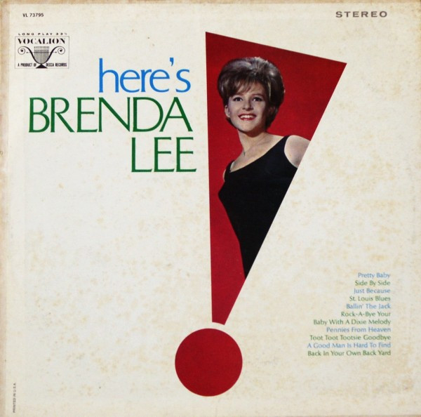 Brenda Lee - Here's Brenda Lee - Vocalion (2) - VL 73795 - LP 1304581276