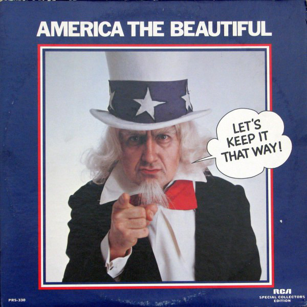 Various - America The Beautiful (Let's Keep It That Way) (2xLP, Comp)
