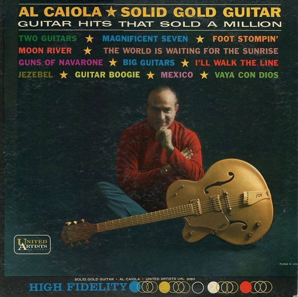 Al Caiola - Solid Gold Guitar (LP, Comp, Mono)