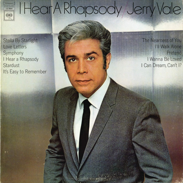 Jerry Vale - I Hear A Rhapsody - Columbia - CS 9634 - LP, Album 1309130098