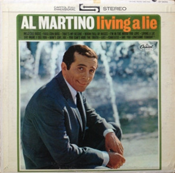 Al Martino - Living A Lie - Capitol Records - ST 2040 - LP 1319428705