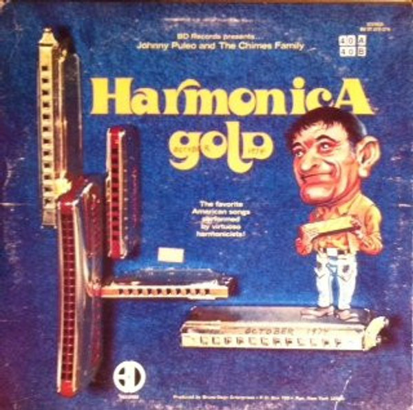 Johnny Puleo And The Chimes Family (2) - Harmonica Gold - BD Records (2) - BD ST 275-276 - 2xLP, Album 1319864323