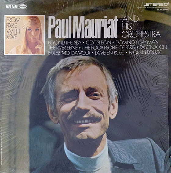 Paul Mauriat And His Orchestra - From Paris With Love (LP, Album, RE)