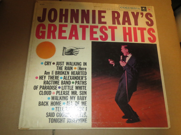 Johnnie Ray - Johnnie Ray's Greatest Hits - Columbia - CL 1227 - LP, Comp 1386358309
