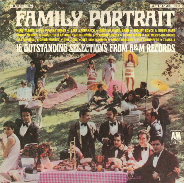Various - Family Portrait - 16 Outstanding Selections From A&M Records - A&M Records - SP-19002 - LP, Comp 1403203441