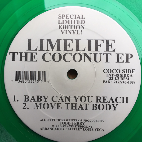 Limelife* - The Coconut EP (12", EP, Ltd, Gre)