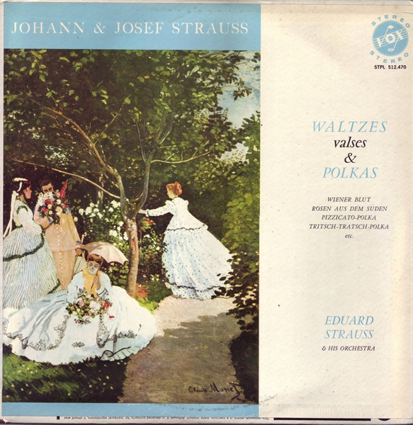 Johann* & Josef Strauss*, Eduard Strauss And His Orchestra - Waltzes & Polkas (LP)