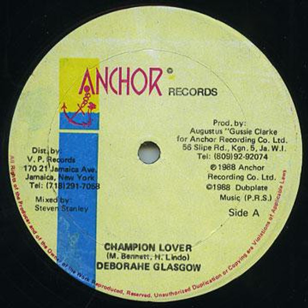 Deborahe Glasgow - Champion Lover (12")