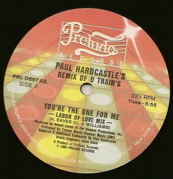 D-Train - You're The One For Me (12")