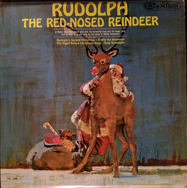 Various - Rudolph The Red-Nosed Reindeer (LP, Album, Mono)