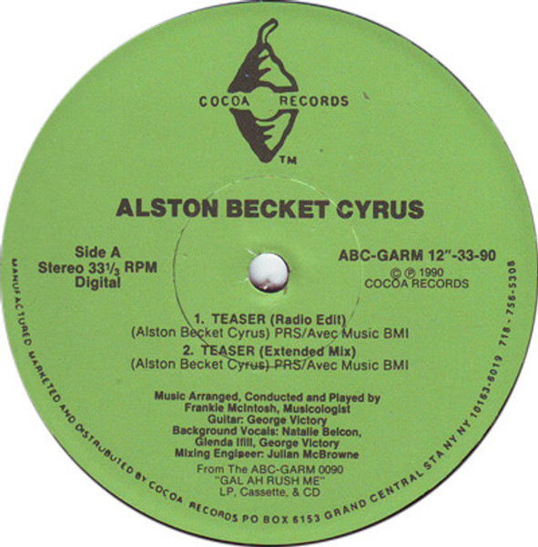 Alston Becket Cyrus* - Teaser (12")