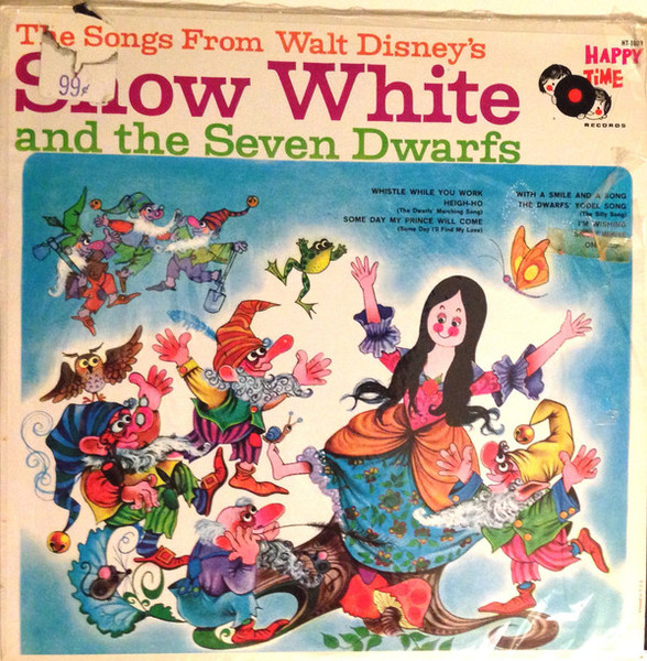 Happy Time Chorus & Orchestra - The Songs From Walt Disney's Snow White and the Seven Dwarfs - Happy Time Records - HT-1039 - LP, Album 1469956468