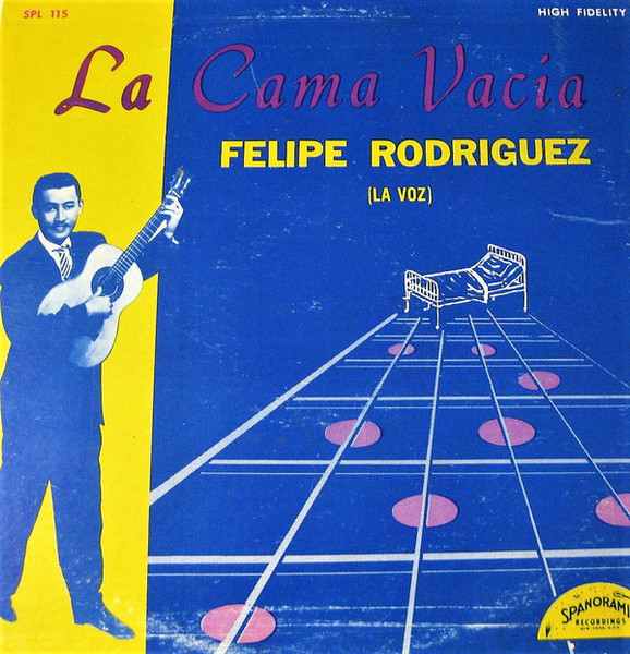Felipe Rodriguez Y Su Trio Los Antares, Duo Perez-Rodriguez - La Cama Vacia - Spanoramic - SPL 115 - LP, Album 1473313444