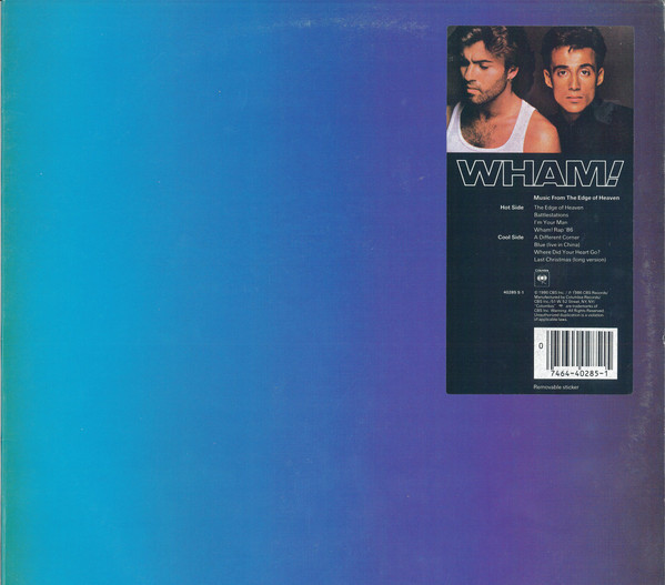 Wham! - Music From The Edge Of Heaven - Columbia, Columbia - C 40285, OC 40285 - LP, Album, RP, Pit 1473399253