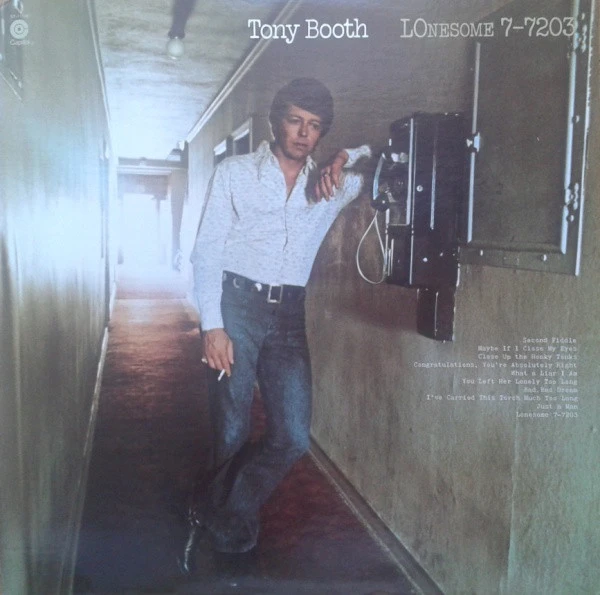 Tony Booth - Lonesome 7-7203 (LP, Album)