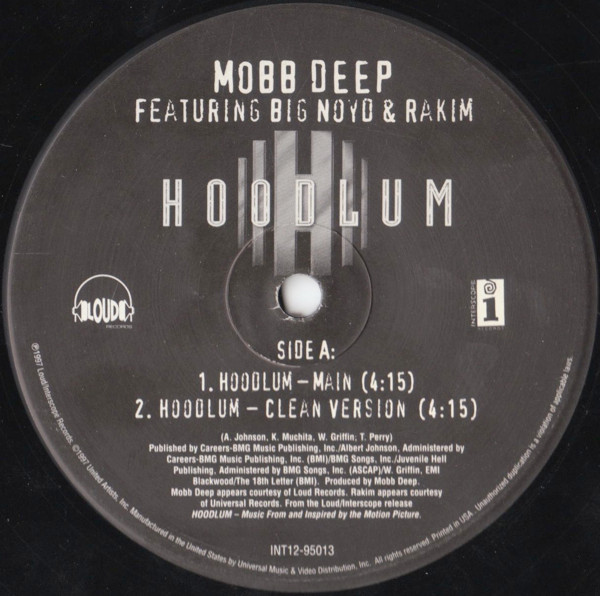 Mobb Deep Featuring Big Noyd And Rakim - Hoodlum - Loud Records, Interscope Records - INT12-95013 - 12", Single 1475039791