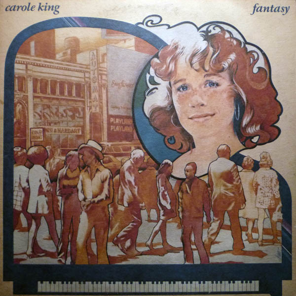 Carole King - Fantasy (LP, Album, Pit)