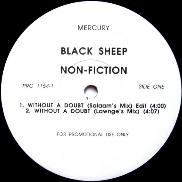 Black Sheep - Without A Doubt (12", Promo)