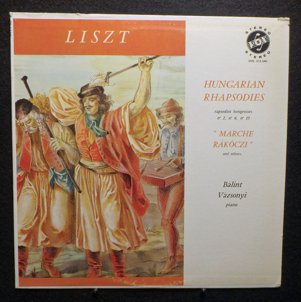 Franz Liszt - Bálint Vázsonyi - Hungarian Rhapsodies - Vox (6) - STPL 512.340 - LP, Album 1476745168