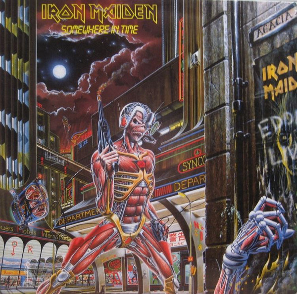 Iron Maiden - Somewhere In Time (LP, Album, RE, RM, 180)