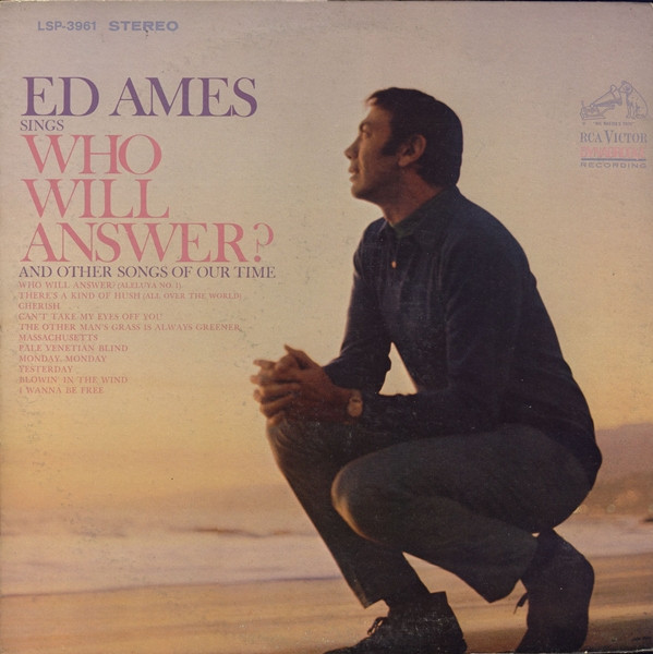 Ed Ames - Sings Who Will Answer? (And Other Songs Of Our Time) - RCA Victor - LSP-3961 - LP, Album, Ind 1484254810