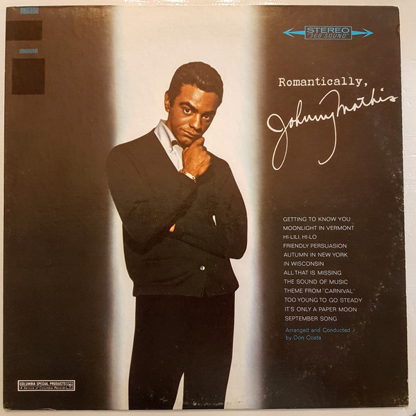 Johnny Mathis - Romantically (LP, Album, RE)