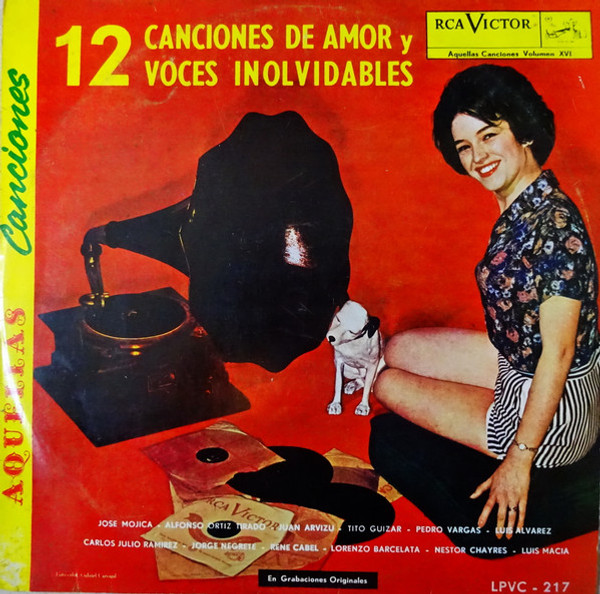 Jorge Negrete, Pedro Vargas - 12 Canciones de Amor y Voces Inolvidables (LP, Comp)