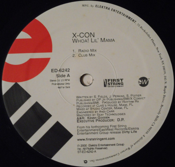 X-Con - Whoa! Lil' Mama (12", Promo)