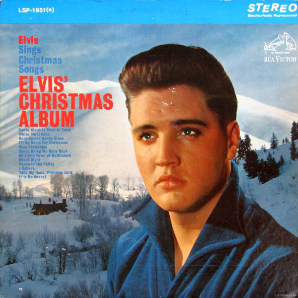 Elvis Presley - Elvis' Christmas Album (LP, Album, RE, Roc)