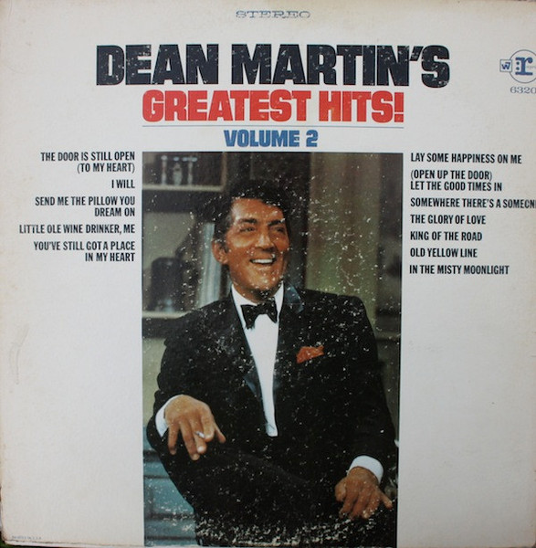 Dean Martin - Dean Martin's Greatest Hits! Volume 2 - Reprise Records, Reprise Records - RS 6320, 6320 - LP, Comp, San 1494981235