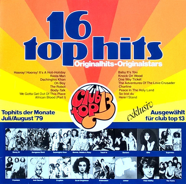 Various - 16 Top Hits - Tophits Der Monate Juli/August '79 (LP, Comp)